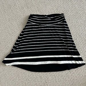 Striped Stretchy Skirt